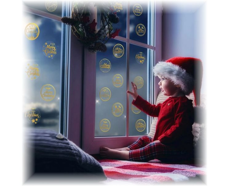 TaimeiMao Rol kerststickers, 1000 stuks, ronde etiketten, Merry Christmas stickers, cadeaustickers, zelfgemaakte stickers, labels, envelop, cadeauzakjes, papieren zakken TaimeiMao Rol kerststickers, 1000 stuks, ronde etiketten, Merry Christmas stickers, cadeaustickers, zelfgemaakte stickers, labels, envelop, cadeauzakjes, papieren zakken