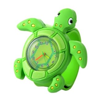 Fako® - Kinderhorloge - Slap On Mini - Schildpad - Groen