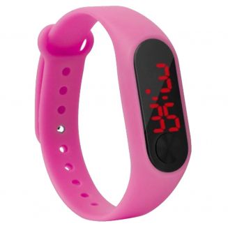 Fako® - Kinderhorloge - LED Digital Light - Roze