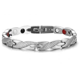 Fako Bijoux® - Armband - Sevilla - Metaal - 20cm - Zilverkleurig