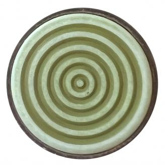Fako Bijoux® - Click Button - Cirkels - Groen