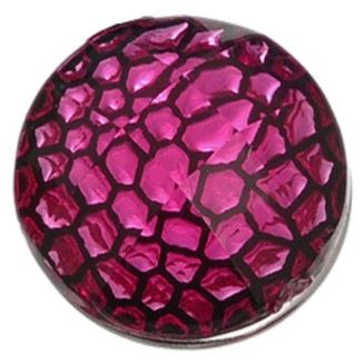 Fako Bijoux® - Click Button - Reliëf - Roze