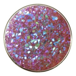 Fako Bijoux® - Click Button - Glitter - Roze