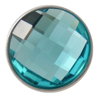 Fako Bijoux® - Click Button - Geslepen - Turquoise