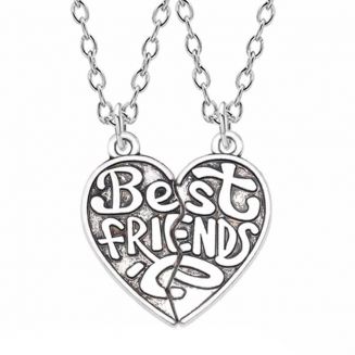 Fako Bijoux® - Vriendschapsketting - Best Friends - Sierletters