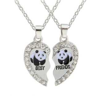 Fako Bijoux® - Vriendschapsketting - Best Friends - Panda