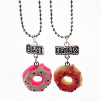 Fako Bijoux® - Vriendschapsketting - Donuts - Best Friends