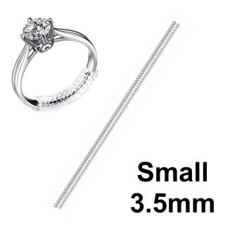 Fako Bijoux® - Ringverkleiner - Ring Verkleiner - Small - 3.5mm - 10cm - Transparant