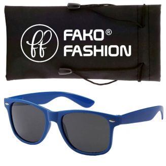 Fako Fashion® - Heren Zonnebril - Dames Zonnebril - Classic - UV400 - Blauw
