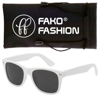 Fako Fashion® - Heren Zonnebril - Dames Zonnebril - Classic - UV400 - Wit
