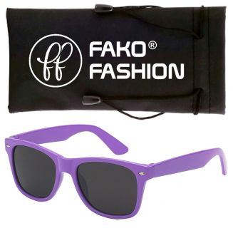 Fako Fashion® - Heren Zonnebril - Dames Zonnebril - Classic - UV400 - Paars