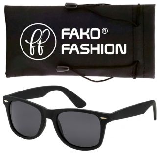 Fako Fashion® - Heren Zonnebril - Dames Zonnebril - Classic - UV400 - Mat Zwart