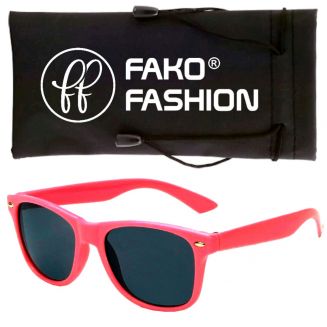 Fako Fashion® - Heren Zonnebril - Dames Zonnebril - Classic - UV400 - FLuo Roze