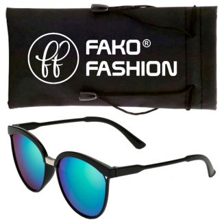 Fako Fashion® - Zonnebril - Clubby XL - Spiegel Groen