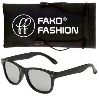 Fako Fashion® - Kinder Zonnebril - Spiegel Zilver