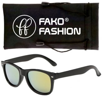 Fako Fashion® - Kinder Zonnebril - Spiegel Goud