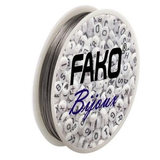 Fako Bijoux® - Staaldraad - Nylon Gecoat - Sieraden Maken - 0.5mm - 30 Meter