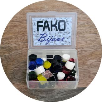 Fako Bijoux® - Millefiori Glas - Sieraden Maken - 7-12mm - 50 Gram - Mix
