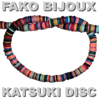 Fako Bijoux® - Katsuki Disc Kralen - Polymeer Kralen - Surf Kralen - Kleikralen - 6mm - 350 Stuks - Mix 8