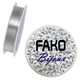 Fako Bijoux® - Koperdraad - Metaaldraad - Sieraden Maken - 0.3mm - 17 Meter - Zilver