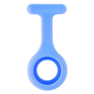 Fako® - Verpleegstershorloge - Siliconen Hoesje - Lichtblauw
