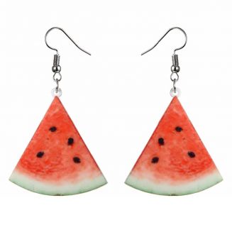 Fako Bijoux® - Oorbellen - Groente & Fruit - Watermeloen