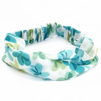 Fako Fashion® - Haarband - Polyester - Summer - Turquoise