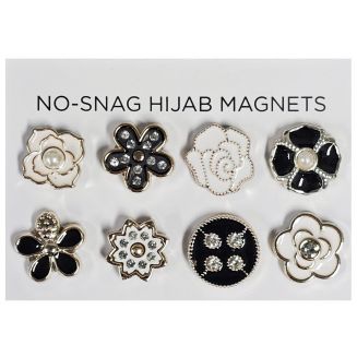 Fako Bijoux® - 8x Magnetische Broche - Hoofddoek Magneet - Sjaal - Hijab - Abaya - 17mm - 8 Stuks - Cadeau Set 2
