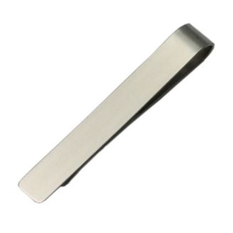 Fako Bijoux® - Dasspeld - Clip - 48mm - Zilverkleurig - Geborsteld