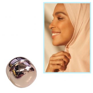 Fako Bijoux® - Magnetische Broche - Hoofddoek Magneet - Sjaal - Hijab - Abaya - 12mm - Rosé Goud