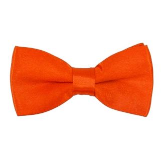 Fako Fashion® - Kinder Vlinderstrik - Vlinderdas - Effen - 10cm - Oranje