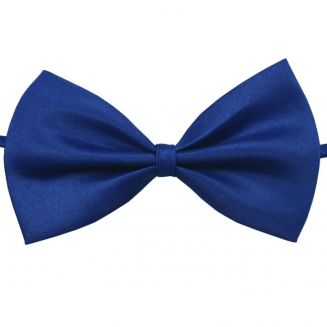 Fako Fashion® - Kinder Vlinderstrik - Vlinderdas - Basic - 10cm - Royal Blauw
