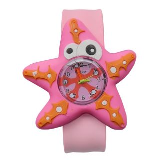 Fako® - Kinderhorloge - Slap On Mini - Zeester - Roze