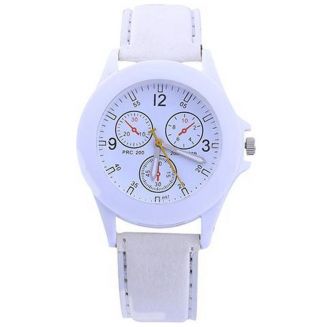 Fako® - Kinderhorloge - Domino - Wit