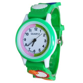 Fako® - Kinderhorloge - 3D - Sport - Groen