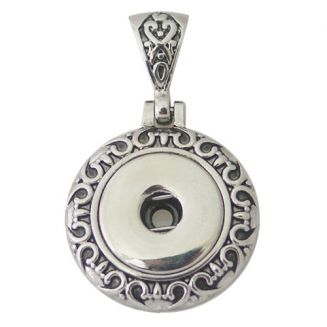 Fako Bijoux® - Kettinghanger - Click Buttons - Rond