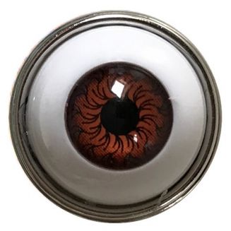 Fako Bijoux® - Click Button - Oog Bruin