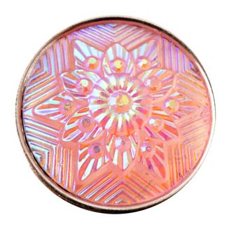 Fako Bijoux® - Click Button - Sneeuwster Roze