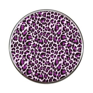 Fako Bijoux® - Click Button - Glas - Panter Paars