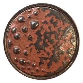 Fako Bijoux® - Click Button - Used Look - Roodbruin