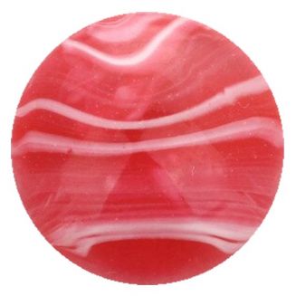 Fako Bijoux® - Click Button - Marmer - Rood
