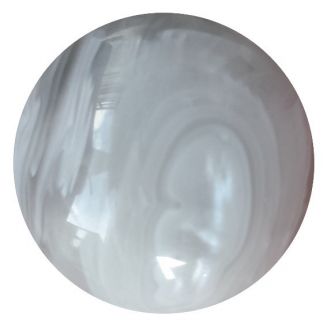 Fako Bijoux® - Click Button - Marmer - Wit/Grijs