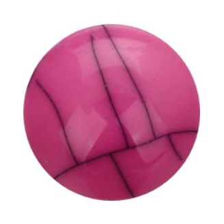 Fako Bijoux® - Click Button - Antiek - Fuchsia