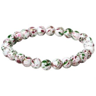 Fako Bijoux® - Armband - Fashion Stones - Spetters