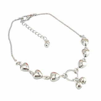 Fako Bijoux® - Enkelbandje - Hartjes & Balletjes