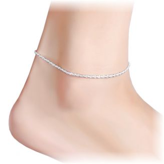 Fako Bijoux® - Enkelbandje - Slang Twisted