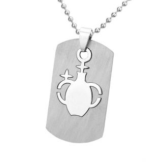 Fako Bijoux® - Ketting - RVS Hanger - Sterrenbeeld Open - Waterman