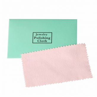 Fako Bijoux® - Zilverpoetsdoekje - 10x7cm - Assorti