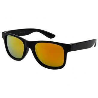 Fako Sunglasses® - Kinder Zonnebril Classic - Jongens Zonnebril - Meisjes Zonnebril - Spiegel Goud/Rood