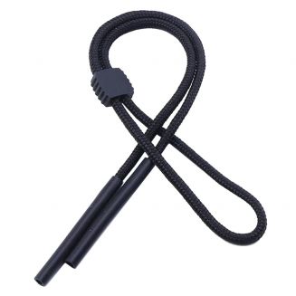 Fako Bijoux® - Universeel Verstelbaar Brillenkoord - Brilband - Nylon & Rubber - Zwart - VOORRAAD